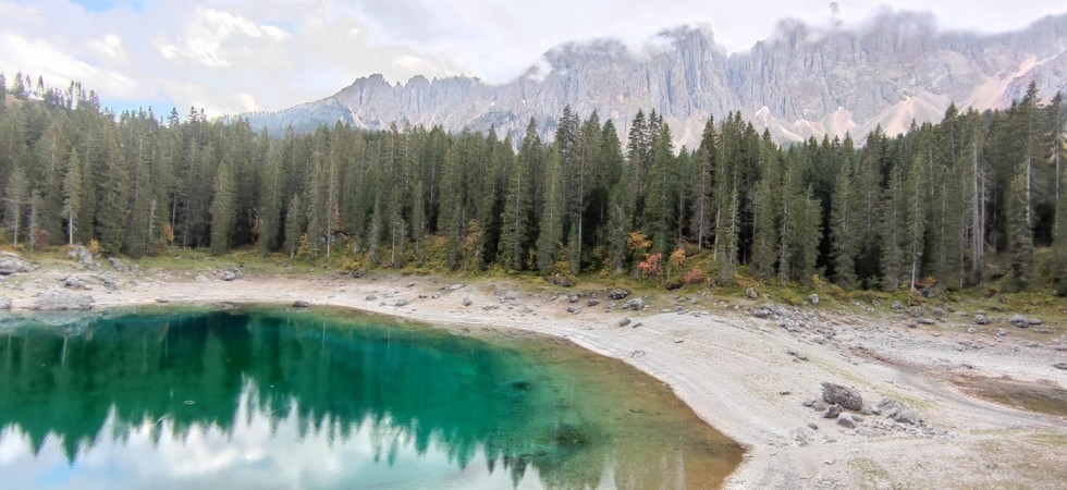 Lago di Carezza senza acqua?